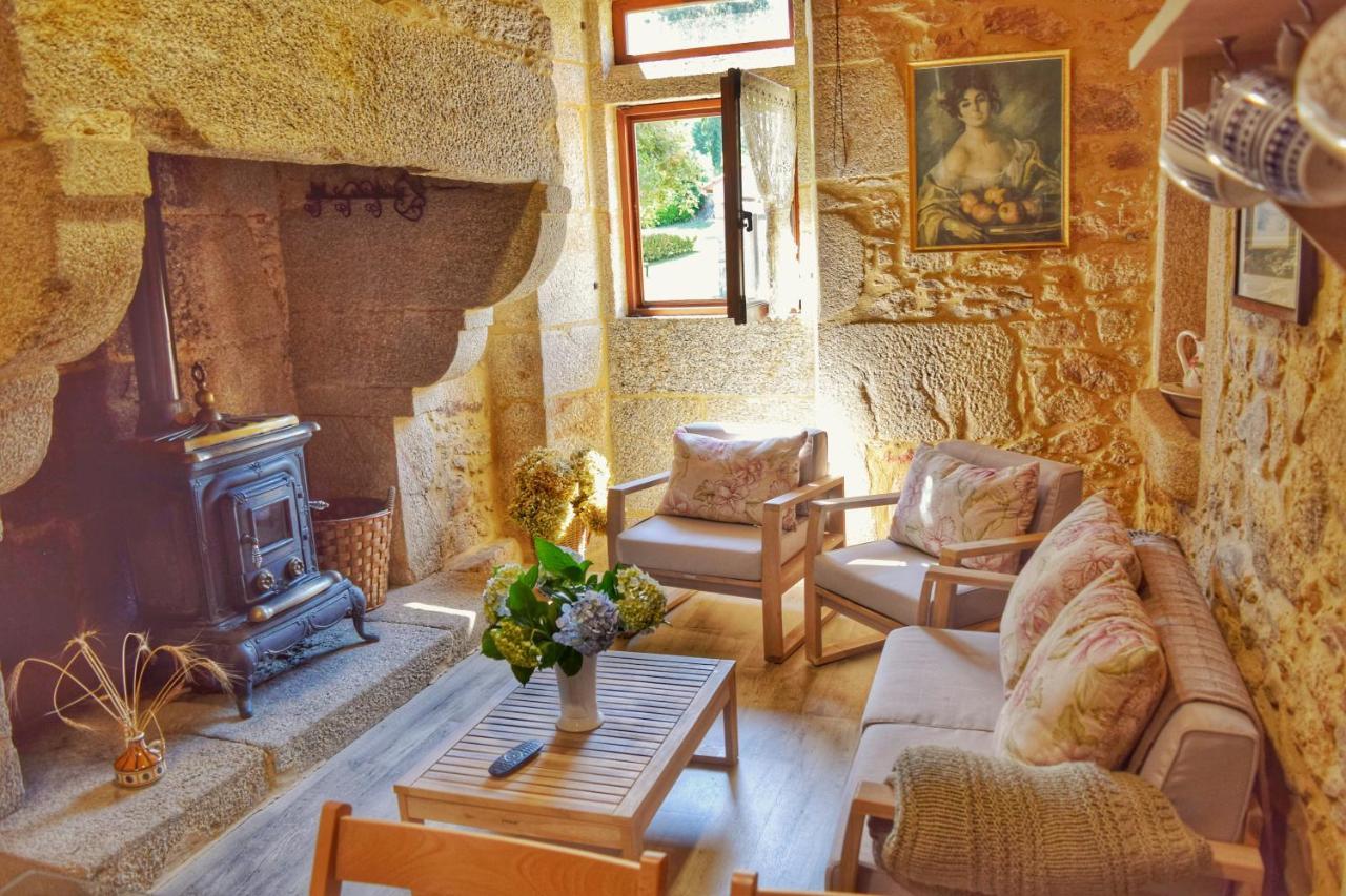 Casa Dos Amos En Costa Da Morte. A Coruna Ponteceso 外观 照片