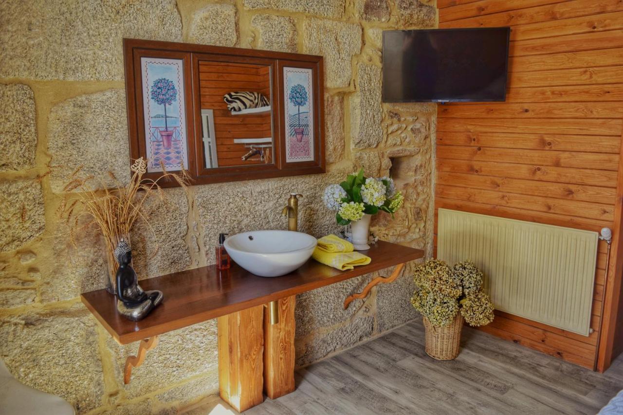 Casa Dos Amos En Costa Da Morte. A Coruna Ponteceso 外观 照片
